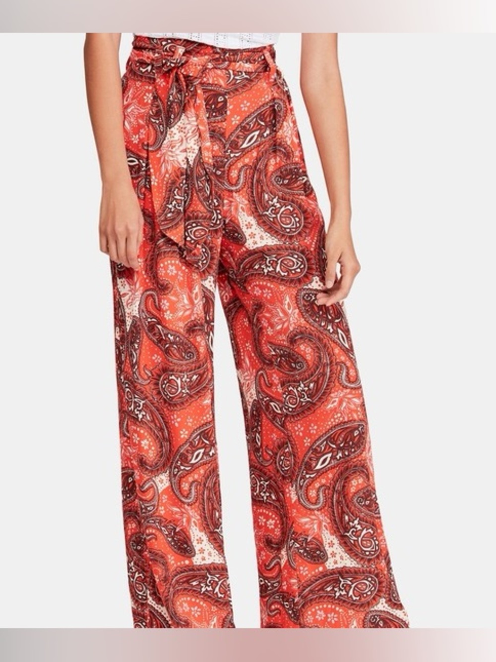 FREE PEOPLE Double Trouble Wide Leg Pants - Picture 2 of 10